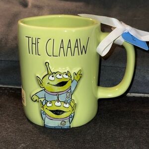 Rae Dunn x Disney Toy Story Green Alien “The Claaaw” Mug -New!